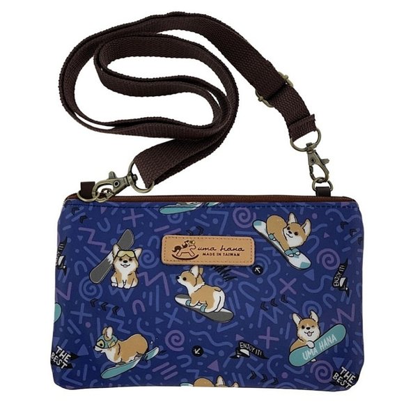 Waterproof Corgi Crossbody Shoulder Phone Purse - Picture 1 of 10